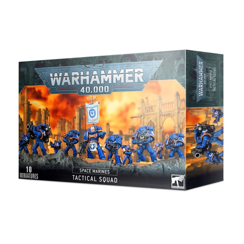 Warhammer 40k - Space Marine Tactical Squad (2020) 48-07