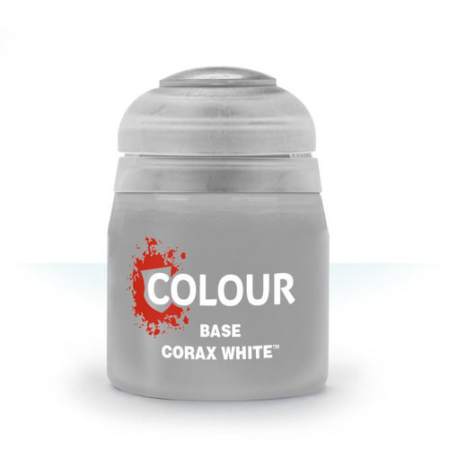 Citadel Base: Corax White 21-52 acrylic paint 12ml