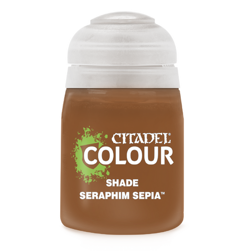 Citadel - Shade: Seraphim Sepia (18ml) 24-23 acrylic paint