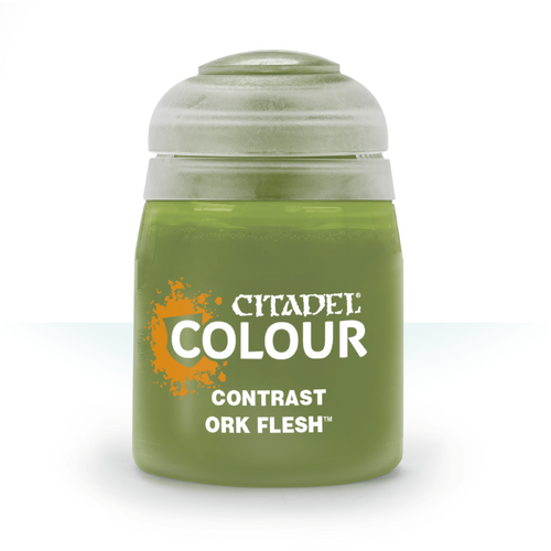 Citadel Contrast: Ork Flesh (18ml) 29-22 acrylic paint