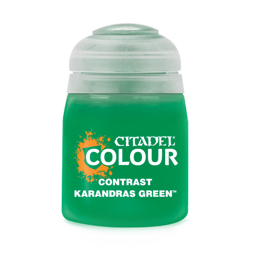 Citadel - Contrast: Karandras Green (18ml) 29-50 acrylic paint