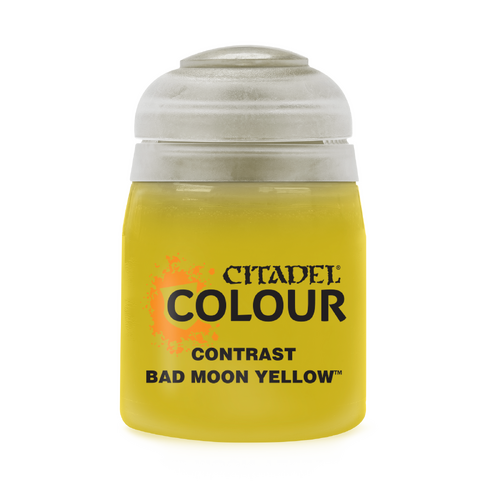 Citadel - Contrast: Bad Moon Yellow (18ml) 29-53 acrylic paint