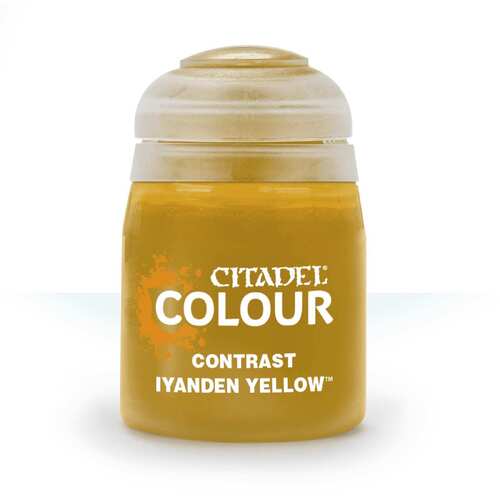 Citadel Contrast: Iyanden Yellow (18ml) 29-10 acrylic paint