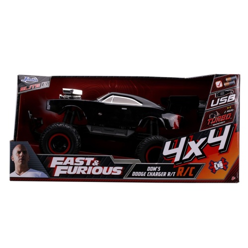 Fast & Furious - Dom's 1970 Dodge Charger (Elite Off-Road) 1:12 Remote Control Car