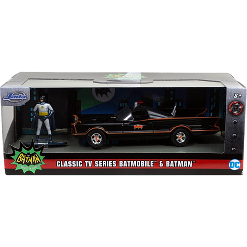 Batman (1966) - Batman with Batmobile 1/32 Scale Hollywood Rides Die-Cast Vehicle Replica