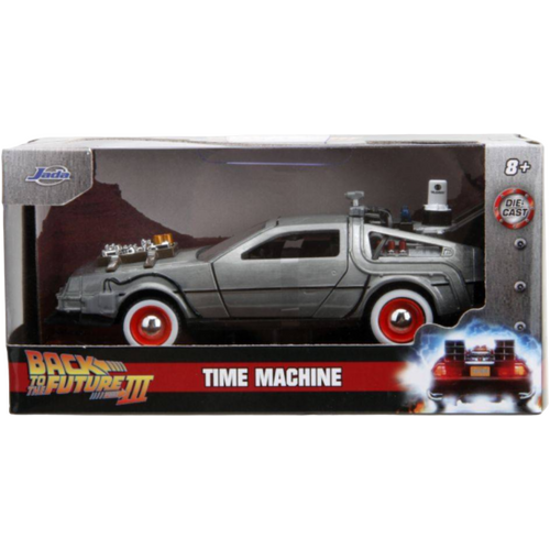 Back to the Future Part III - DeLorean Time Machine Hollywood Rides 1/32 Scale Die-Cast Vehicle Replica