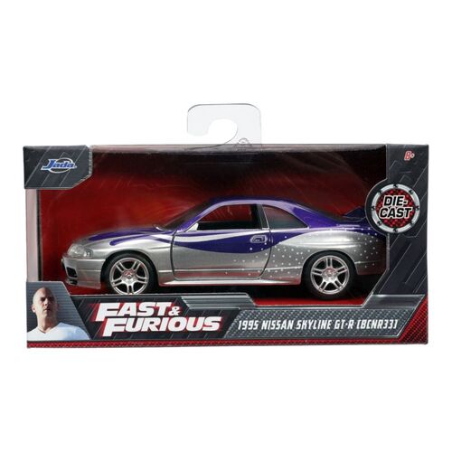 Fast & Furious - 1995 Nissan Skyline GT-R R33 1:32 Scale