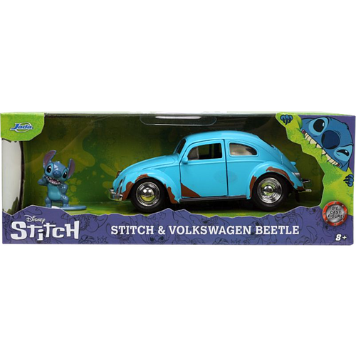 Lilo & Stitch - Stitch & Volkswagen Beetle 1/32 Scale Die-Cast Vehicle Replica
