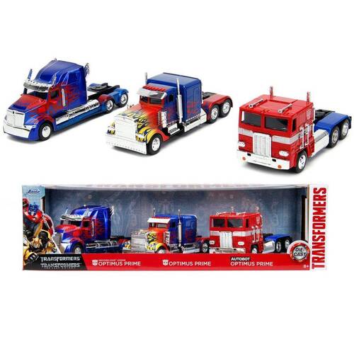 Transformers 5: The Last Knight - Optimus Prime 1:32 Scale 3-Pack