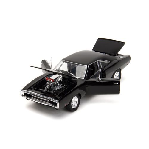 Fast & Furious - 1970 Dodge Charger True Spec 1:24 Scale Diecast Vehicle Dom's
