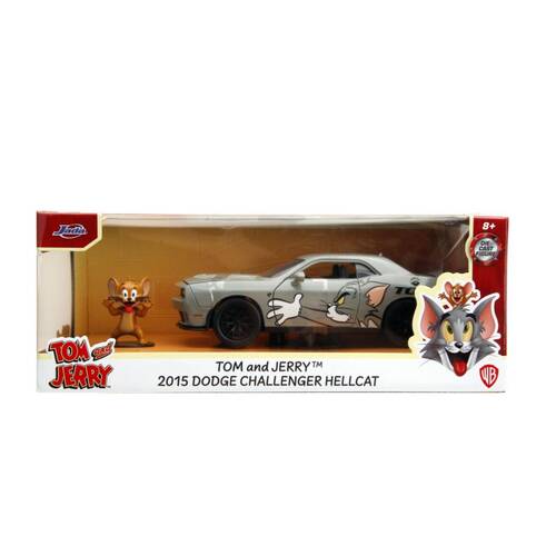 Tom & Jerry - HWR with Figure 1:24 Scale die cast vehicle