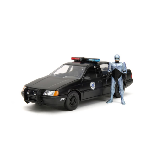 Robocop (1987) - Robocop & OCP Ford Taurus Hollywood Rides 1/24th Scale Die-Cast Vehicle Replica
