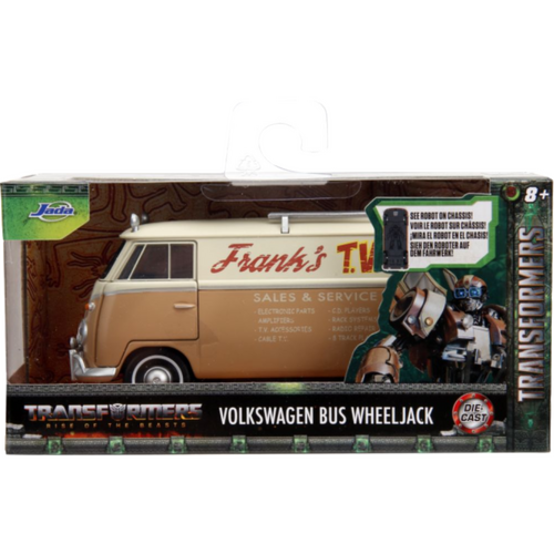 Transformers: Rise of the Beasts - 1967 Volkswagen Bus Wheeljack Hollywood Rides 1/32 Scale Die-Cast Vehicle Replica