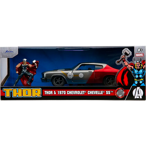 Thor - Thor & 1970 Chevrolet Chevelle SS 1/32 Scale Die-Cast Vehicle Replica