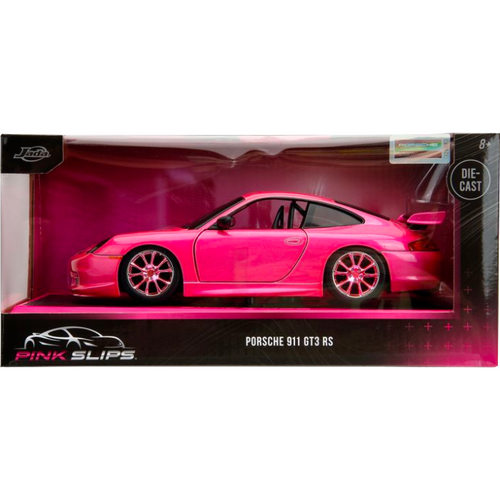 Pink Slips - Pink Porsche 911 GT3 RS 1/24th Scale Die-Cast Vehicle Replica