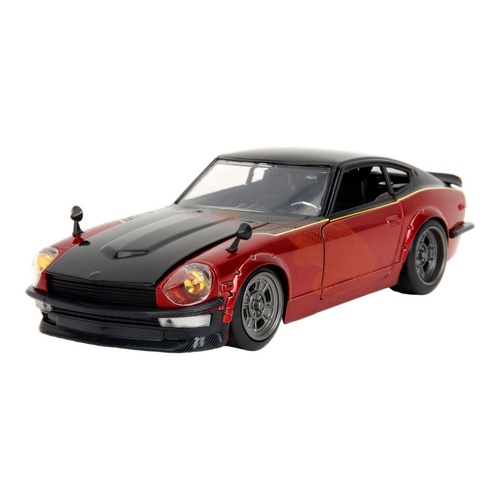 Fast & Furious – 1972 Datsun 240Z Gloss Red/Black 1:24 Scale Diecast Vehicle