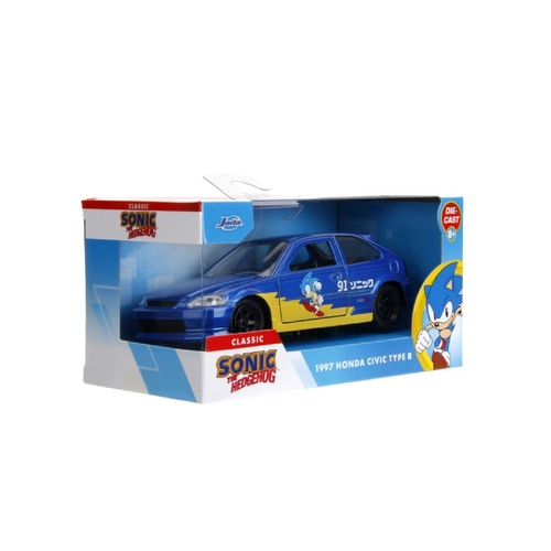 Sonic The Hedgehog – 1:32 Honda Civic Type-R Diecast Vehicle