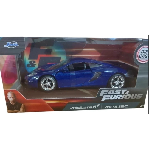 JADA TOYS,McLaren MP4 12C Blue Fast and Furious, 1/32, JAD35695