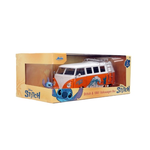 Lilo & Stitch – VW Bus 1:24 Scale Diecast Vehicle with Figure