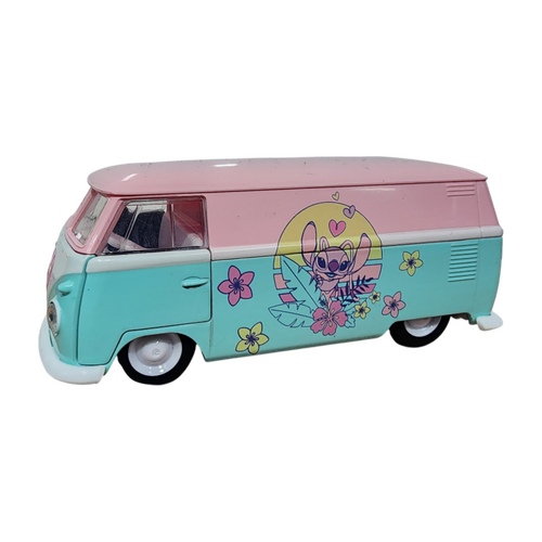 Lilo & Stitch - Angel Themed 1961 VW Bus 1:32 Scale Diecast Vehicle