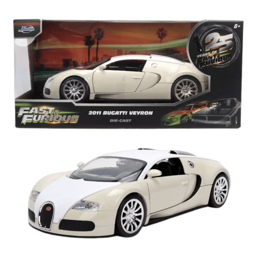 Fast & Furious – 1:24 2011 Bugatti Veyron Diecast Vehicle 25ht anniversary