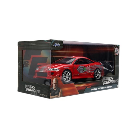 Fast & Furious – Mitsubishi Eclipse 1:24 Scale Diecast Vehicle