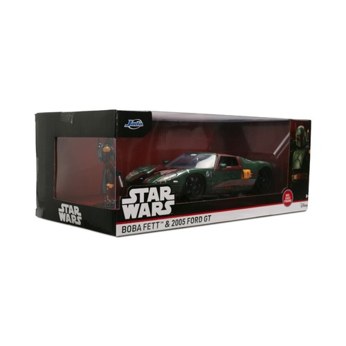 Star Wars – 2005 Ford GT (with Boba Fett) 1:24 Scale Diecast Vehicle