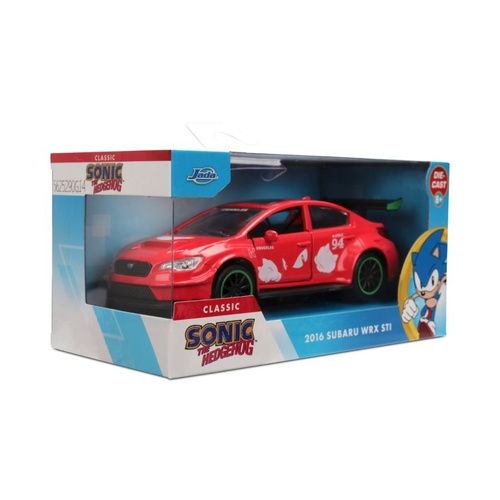 Sonic the Hedgehog – 2016 Subaru WRX STI 1:32 Scale Diecast Vehicle