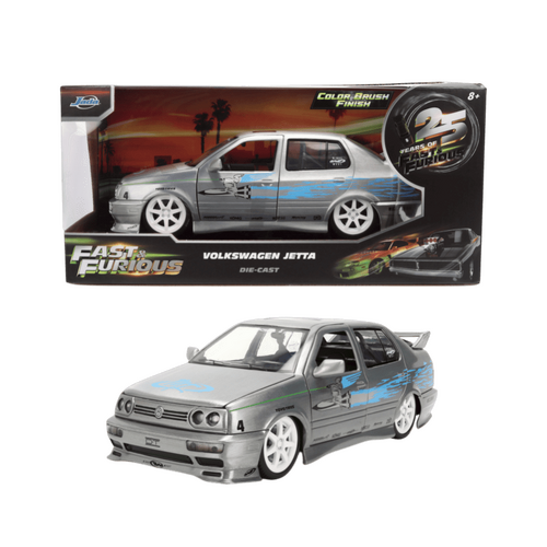 Fast & Furious – 1:24 VW Jetta (Color Brush Metal) 25th aniversary