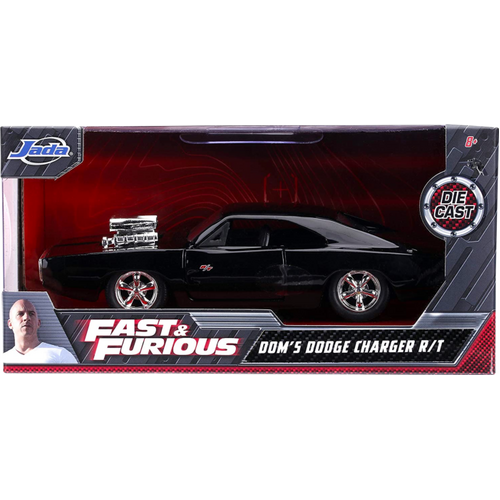 The Fast and the Furious - Dom’s 1970 Dodge Charger R/T 1/32 Scale Metals Die-Cast Vehicle Replica