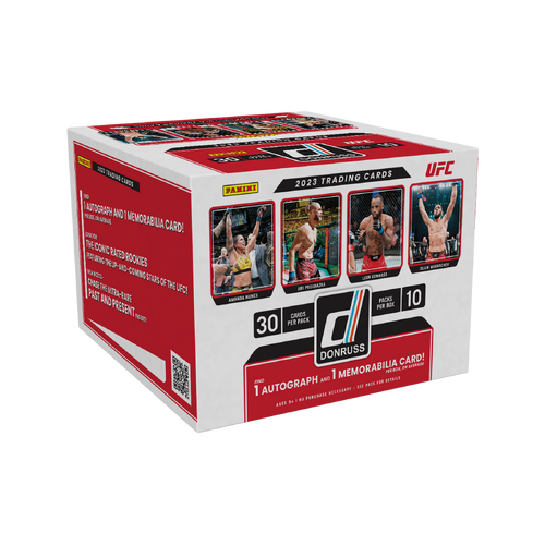 2023 PANINI DONRUSS UFC TRADING CARD BOX (HOBBY) sealed 10 packs per box 30 cards per pack