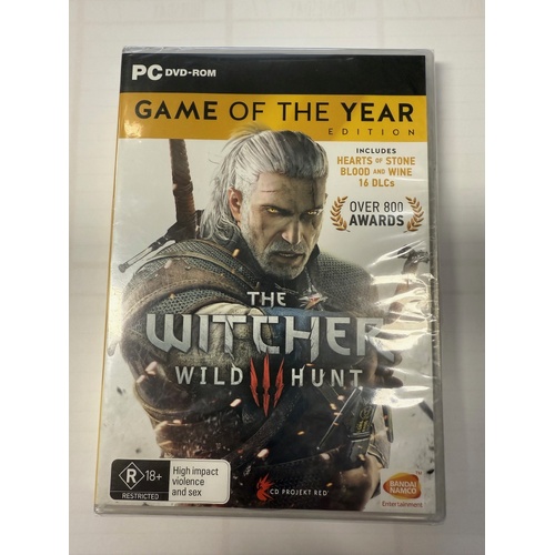 The Witcher III (3) Wild Hunt - Game of the Year Edition PC DVD-ROM