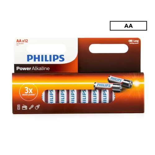 Philips Battery / Zinc Carbon AA (Pack of 12)