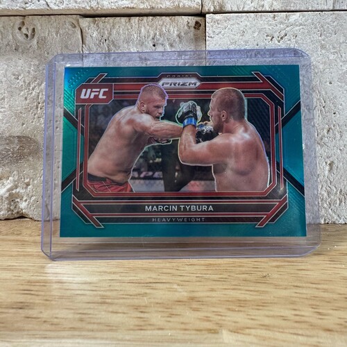 2023 UFC Panini Prizm MARCIN TYBURA Teal 21/49