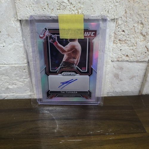 2023 PANINI Prizm UFC Superstar Auto Silver #SA-TTV Tai Tuivasa - Heavyweight AUTOGRAPH