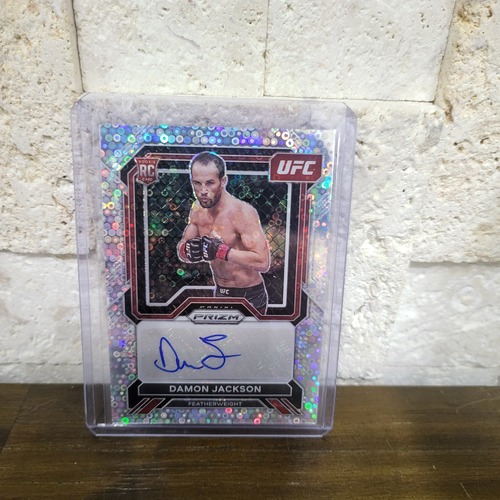 2023 Panini Prizm UFC - DAMON JACKSON Rookie Auto Disco Prizm