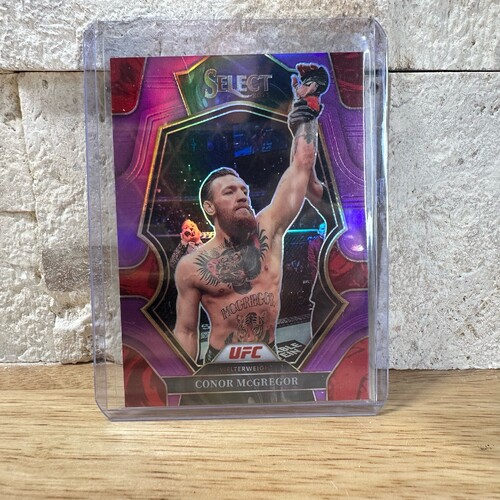 Conor McGregor 2023 UFC Select #102 Purple Prizm 23/99