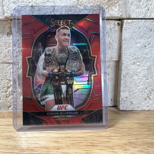 2023 UFC Select Conor McGregor #2 Concourse Red Prizm 094/175