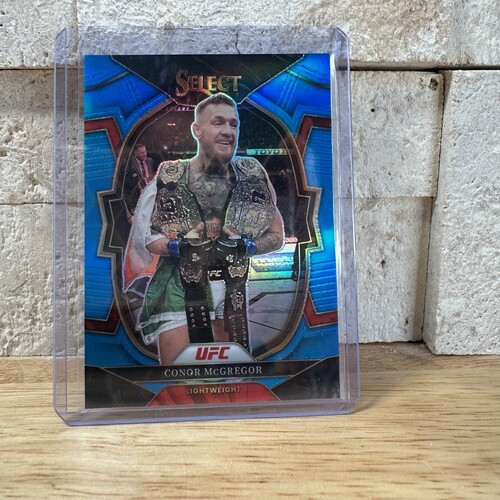 2023 Panini Select UFC Concourse CONOR MCGREGOR Light Blue Prizm 143/249