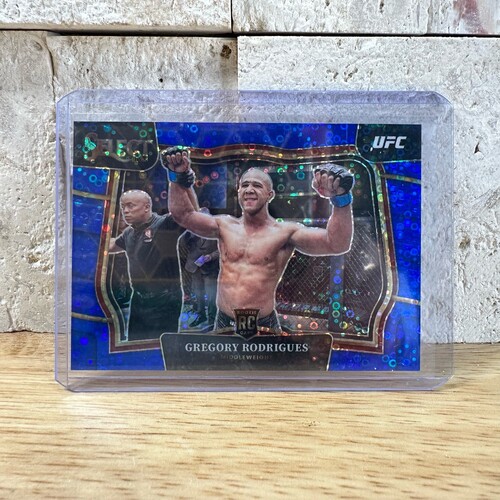 2023 Select UFC GREGORY RODRIGUES RC Octagonside Blue Disco 15/49
