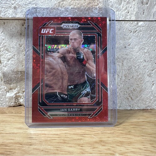 2023 PANINI PRIZM UFC IAN GARRY RED DISCO 34/99 #107