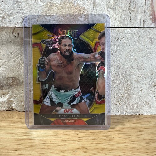 2023 Select UFC Concourse MAX GRIFFIN Prizm Gold Flash 07/10 #1