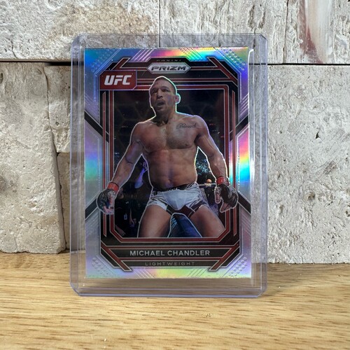 2023 Panini Prizm UFC MICHAEL CHANDLER SILVER HOLO #182