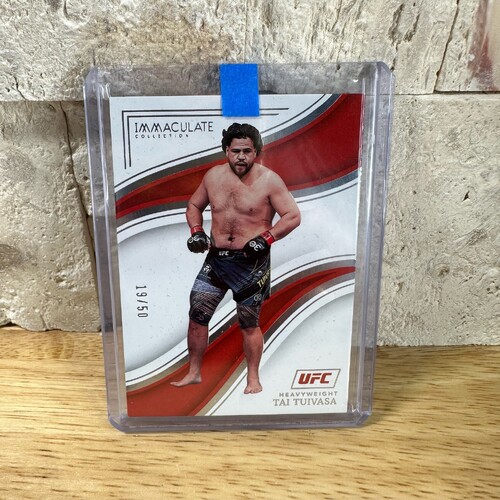 2023 Panini Immaculate Collection UFC - TAI TUIVASA 19/50