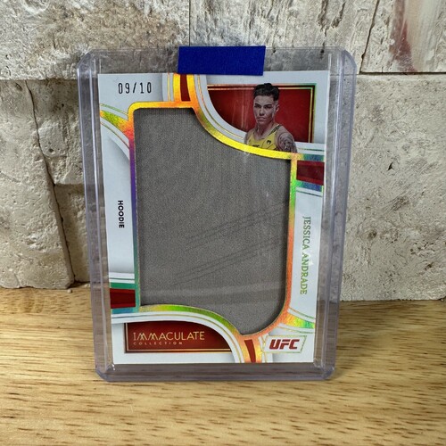 2023 Panini Immaculate UFC - JESSICA ANDRADE Jumbo Hoodie Patch 09/10