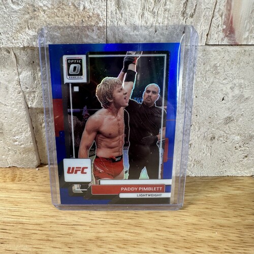 2023 Panini Donruss Optic UFC Paddy Pimblett Blue 49/99