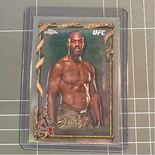 2024 Topps Chrome UFC - JON JONES Allen & Ginter #AAG-2