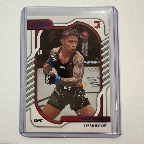 2023 Panini Chronicles UFC - AMANDA LEMOS RC Absolute Rookie Blue 22/99 #121