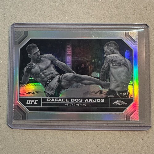 2024 Topps Chrome UFC - RAFAEL DOS ANJOS Negative Refractor #158