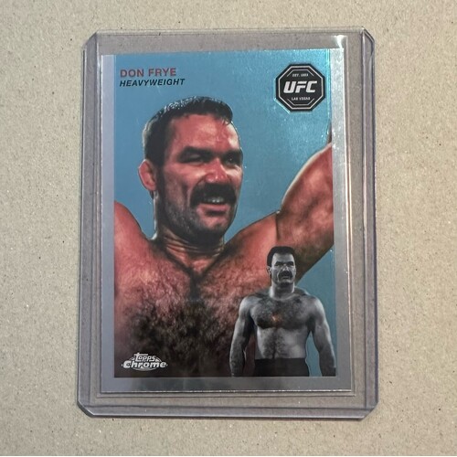 2024 Topps Chrome UFC - DON FRYE Throwback Insert #FFT-6